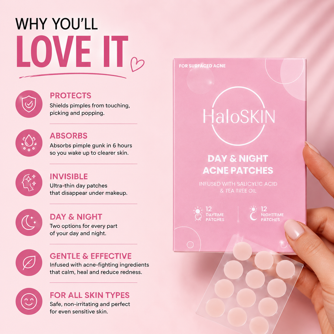 Day & Night Acne Patches